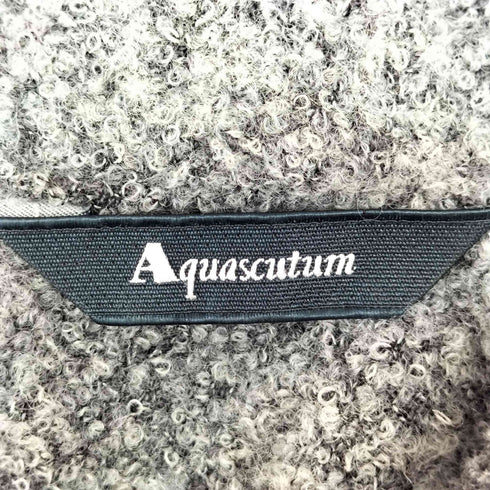 アクアスキュータム AQUASCUTUM ウール混 ニットワンピース レディース 8