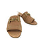 トッズ TOD’S Double T Suede Slide Sandals スエードサンダル レディース 37
