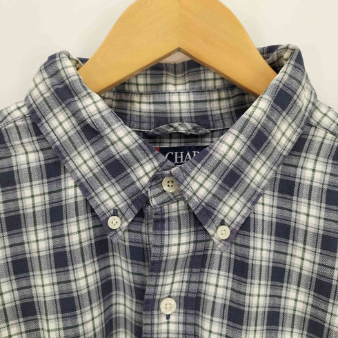 チャップス CHAPS ボタンダウンチェックシャツ メンズ JPN:XL