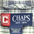 チャップス CHAPS ボタンダウンチェックシャツ メンズ JPN:XL