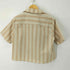 マウジー moussy STRIPED OPEN SHIRT リネン調 レディース FREE