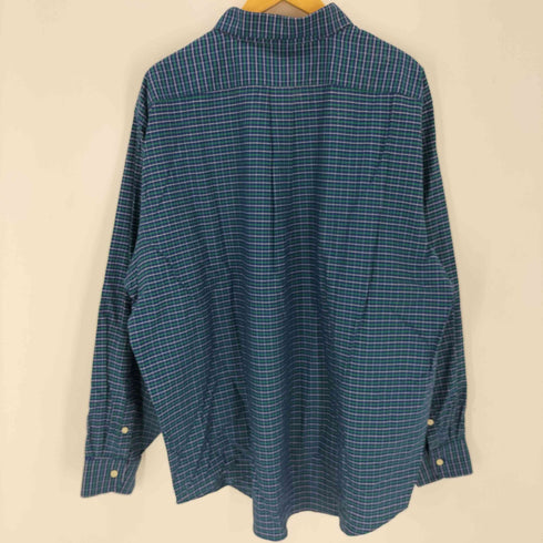 チャップス CHAPS クラッシックオックスフォード ボタンダウンチェックシャツ メンズ XXL