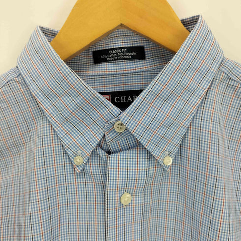 チャップス CHAPS クラッシックオックスフォード ボタンダウンチェックシャツ メンズ 17