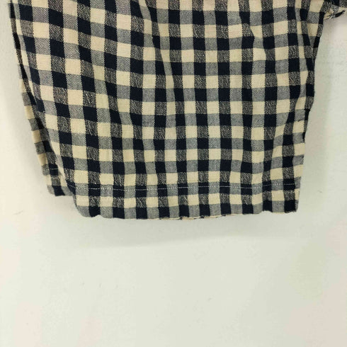 グーチ GOOUCH コットンレーヨン S/S ブロックチェックシャツ メンズ import:L