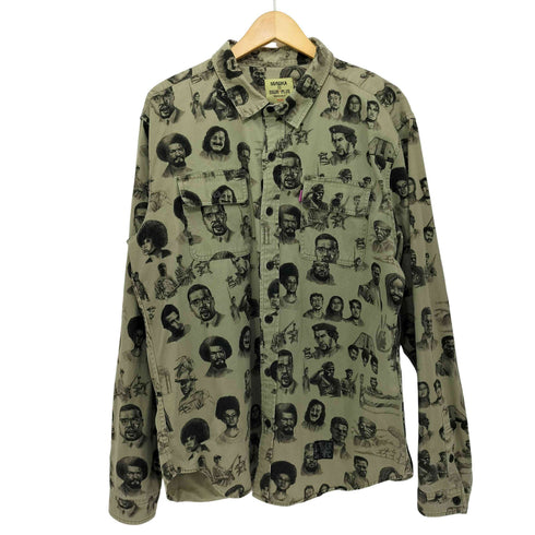 ミシュカ mnwka ×SSUR*PLUS RADICAL LS BUTTON UP メンズ JPN:L