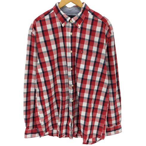 トミーヒルフィガー TOMMY HILFIGER クラッシックフィット ボタンダウンシャツ メンズ JPN:XL