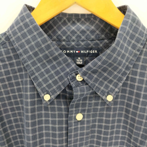 トミーヒルフィガー TOMMY HILFIGER 90-00S 台湾製 ボタンダウンシャツ メンズ 17 1/2-18