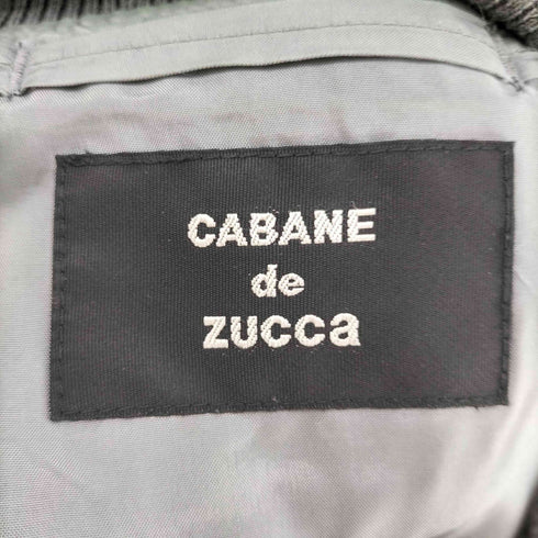 カバンドズッカ CABANE de ZUCCa スナップボタン ウールリブブルゾン メンズ M