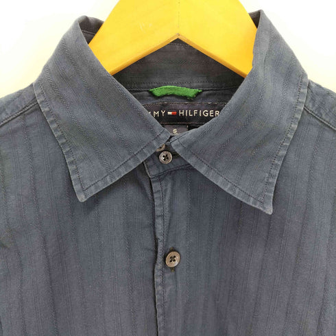 トミーヒルフィガー TOMMY HILFIGER ストライプ ドレスシャツ メンズ JPN:XL