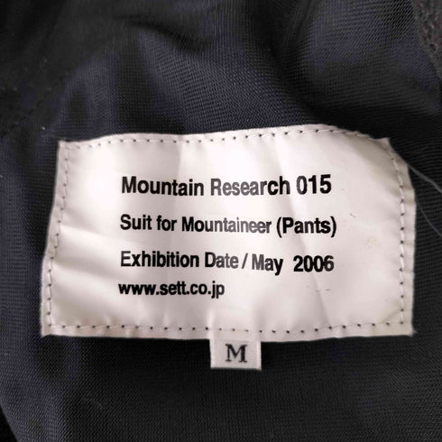 マウンテンリサーチ MOUNTAIN RESEARCH フリースパンツ メンズ JPN:M