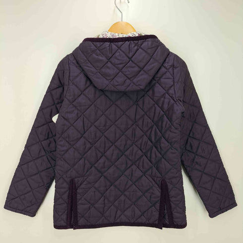 ラベンハム LAVENHAM 裏地花柄 キルティング ジャケットフーディ ジャケット レディース JPN:38