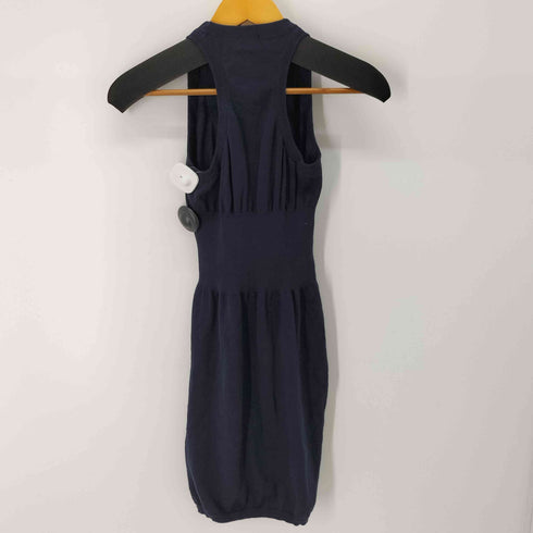 ヴィヴィアンウエストウッド Vivienne Westwood オーブ刺繍 ノースリーブニットワンピース レディース
