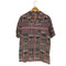 BINDU Indian cotton pattern S/S シャツ 総柄 インディアンコットン パターン アロハシャツ オープンカラーシャツ メンズ import:XL
