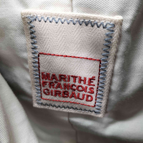 マリテフランソワジルボー MARITHE FRANCOIS GIRBAUD ティペット ロングコート 再構築 レディース JPN:M