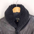 comstock THERMOLITE ボア切替 比翼ボタン レザージャケット メンズ JPN:M