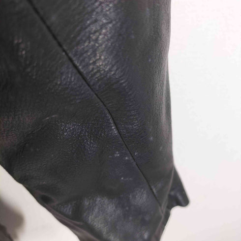 comstock THERMOLITE ボア切替 比翼ボタン レザージャケット メンズ JPN:M
