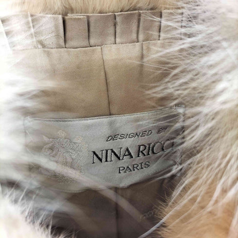 ニナリッチ NINA RICCI リアルファーコート レディース