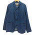 ナイジェルケーボン NIGEL CABOURN フロントポケット インディゴ ヘンプ キャンバス 4B ジャケット メンズ EUR:48
