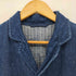 ナイジェルケーボン NIGEL CABOURN フロントポケット インディゴ ヘンプ キャンバス 4B ジャケット メンズ EUR:48