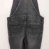 アメリカンイーグルアウトフィッターズ AMERICAN EAGLE OUTFITTERS TOMGIRL OVERALL ブラックデニム ダメージオーバーオール レディース L