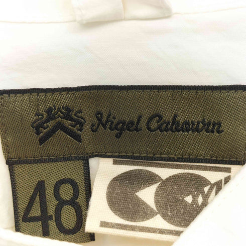 ナイジェルケーボン NIGEL CABOURN DETACHABLE COLLAR SHIRT デタッチャブル カラー シャツ メンズ EUR:48