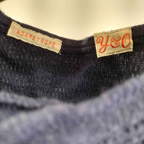 アダムエロペ Adam et Rope YOUNG & OLSEN ヘンリーネックカットソー レディース