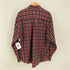 エディーバウアー Eddie Bauer 台湾製 白タグ チェック BDシャツ メンズ import:L
