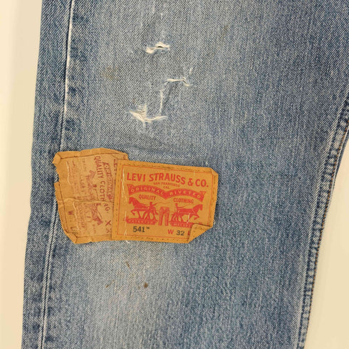 リーバイス Levis 501 ボタン裏P44 カットオフ リメイク ボタンフライ デニムパンツ メンズ W34/L32