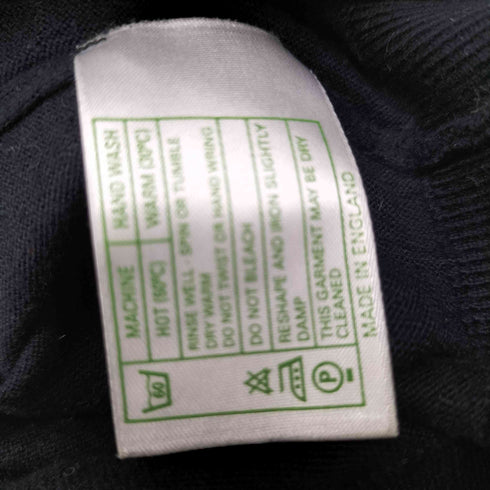 ジョンスメドレー JOHN SMEDLEY 英国製 Vネック ニット カットソー レディース import:M