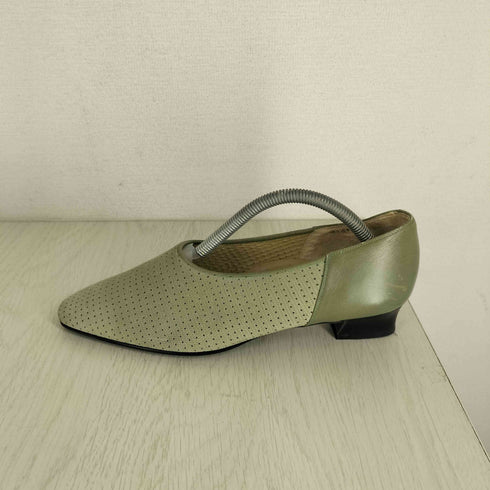 ワコールサクセスウォーク Wacoal success walk レザー切替 パンプス レディース 24