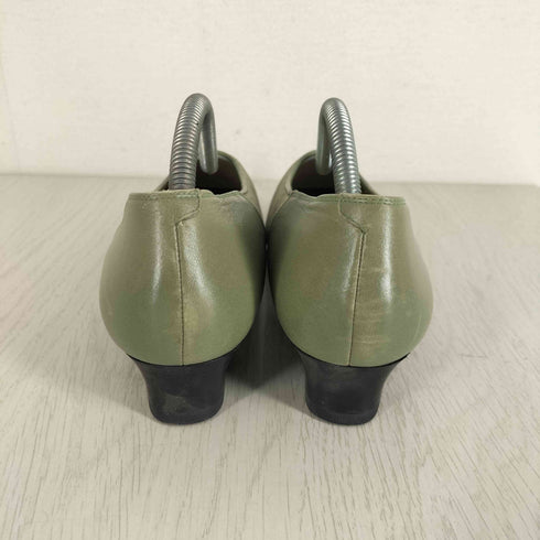 ワコールサクセスウォーク Wacoal success walk レザー切替 パンプス レディース 24