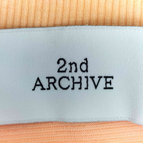 2nd ARCHIVE リフレクターゴーストプリント半袖Tシャツ メンズ
