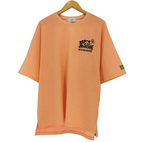 2nd ARCHIVE リフレクターゴーストプリント半袖Tシャツ メンズ