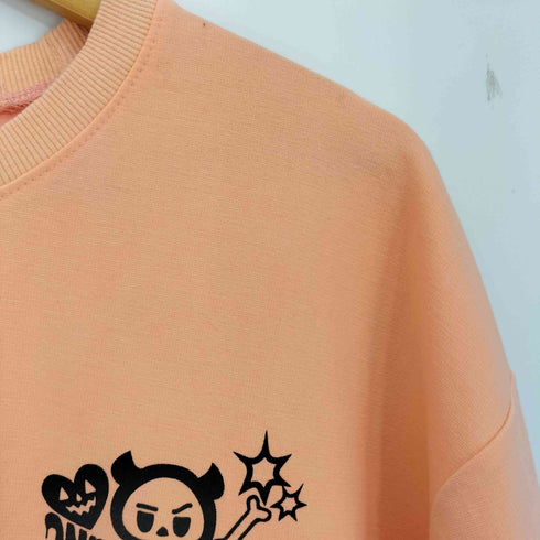 2nd ARCHIVE リフレクターゴーストプリント半袖Tシャツ メンズ