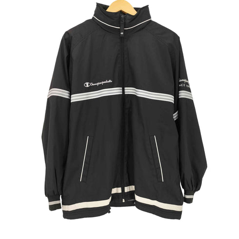 チャンピオン Champion 90S フロントロゴ 裏地メッシュジップアップブルゾン メンズ JPN:L