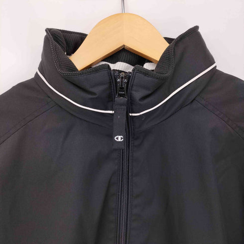 チャンピオン Champion 90S フロントロゴ 裏地メッシュジップアップブルゾン メンズ JPN:L