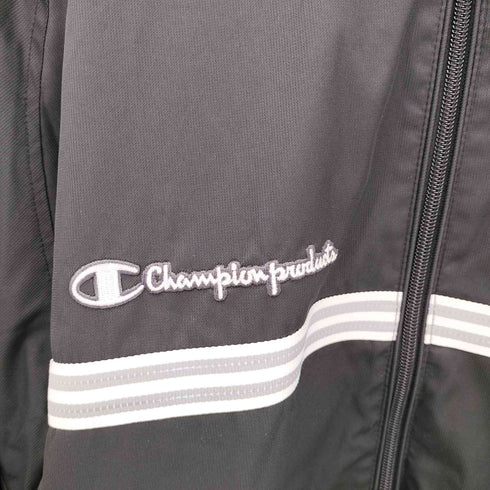 チャンピオン Champion 90S フロントロゴ 裏地メッシュジップアップブルゾン メンズ JPN:L