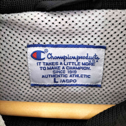 チャンピオン Champion 90S フロントロゴ 裏地メッシュジップアップブルゾン メンズ JPN:L