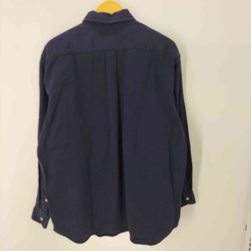 ポロバイラルフローレン Polo by RALPH LAUREN BD L/Sコットンシャツ スモールポニー刺繍 フェード メンズ import:L