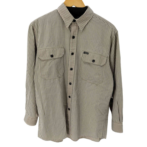 ポロスポーツラルフローレン POLO SPORT RALPH LAUREN ギンガムチェックL/Sシャツ フラップポケット ボックスシルエット メンズ import:M