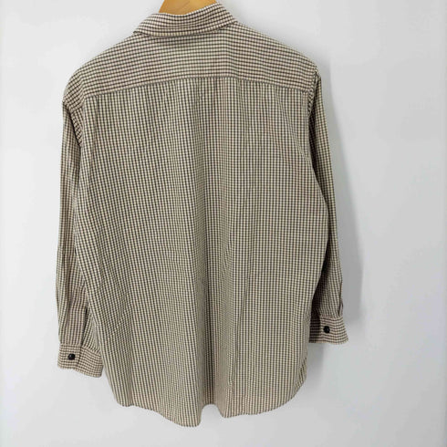 ポロスポーツラルフローレン POLO SPORT RALPH LAUREN ギンガムチェックL/Sシャツ フラップポケット ボックスシルエット メンズ import:M