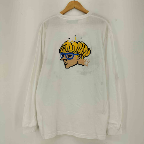 レフトアローン LEFT ALONE BLOC L/S TEE Lavender メンズ import:XL