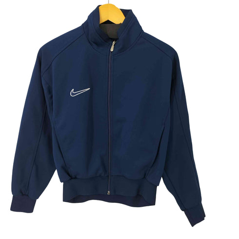 ナイキ NIKE 90S 銀タグ スウォッシュ刺繍 トラックジャケット ジャージ レディース import:M