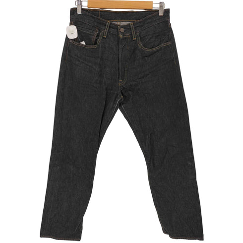 リーバイス Levis 501-0226 ボタンフライ ストレート ジーンズ ブラック リジッド STF シュリンクトゥフィット USAライン メンズ W32