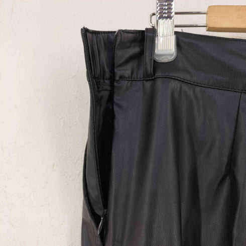 ザラ ZARA フェイクレザー スカート レディース XL