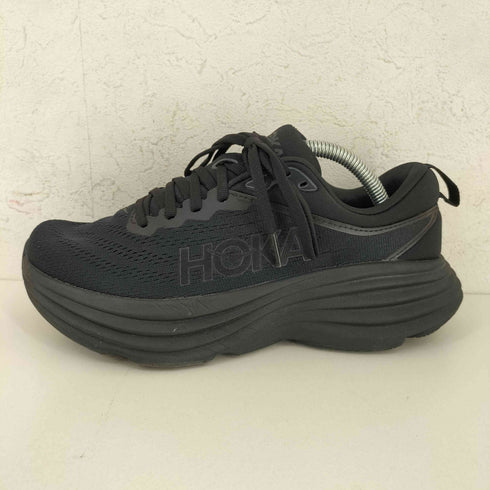 ホカオネオネ HOKA ONE ONE BONDI 8 Black / Black レディース JPN:24