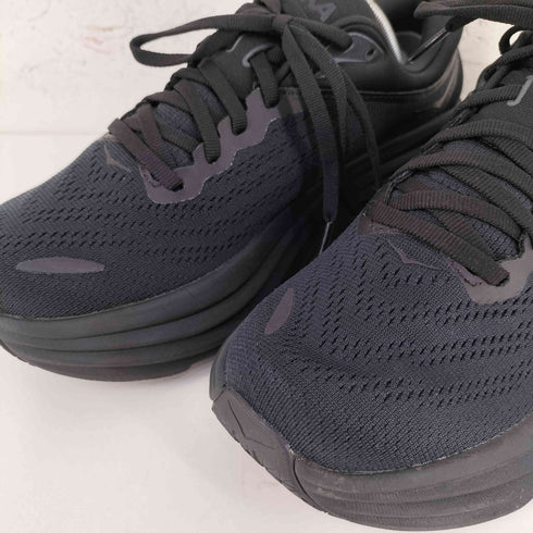 ホカオネオネ HOKA ONE ONE BONDI 8 Black / Black レディース JPN:24