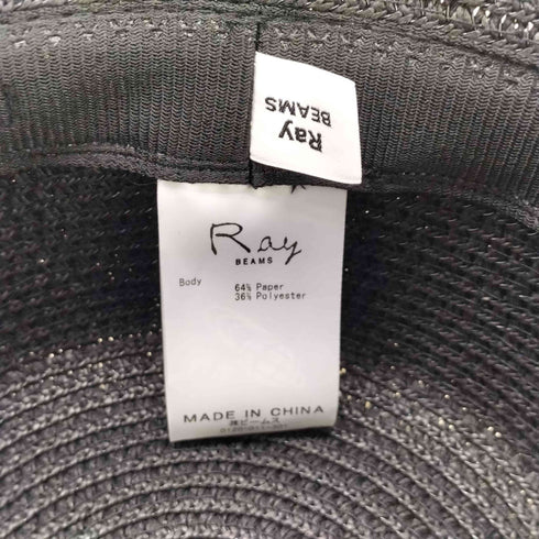 レイビームス Ray BEAMS ストローバケットハット レディース ONE SIZE
