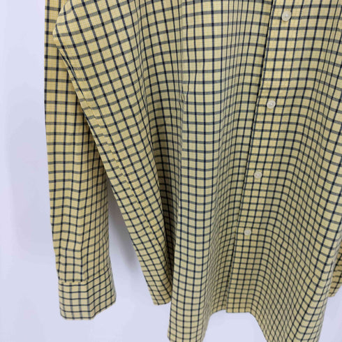 チャップスラルフローレン CHAPS RALPH LAUREN EASY CARE チェック柄 ボタンダウン ロングスリーブシャツ メンズ import:XL