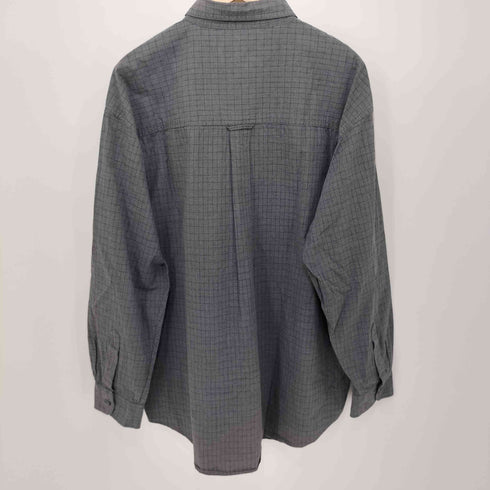 チャップスラルフローレン CHAPS RALPH LAUREN チェック柄 ボタンダウン ロングスリーブシャツ メンズ import:XL